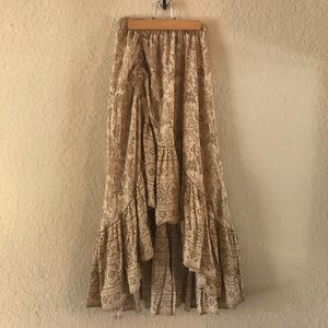 Spell Ruched Lioness Maxi Skirt